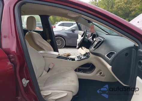 2015 Chrysler 200 Limited from USA, damaged, VIN 1C3CCCABXFN595235